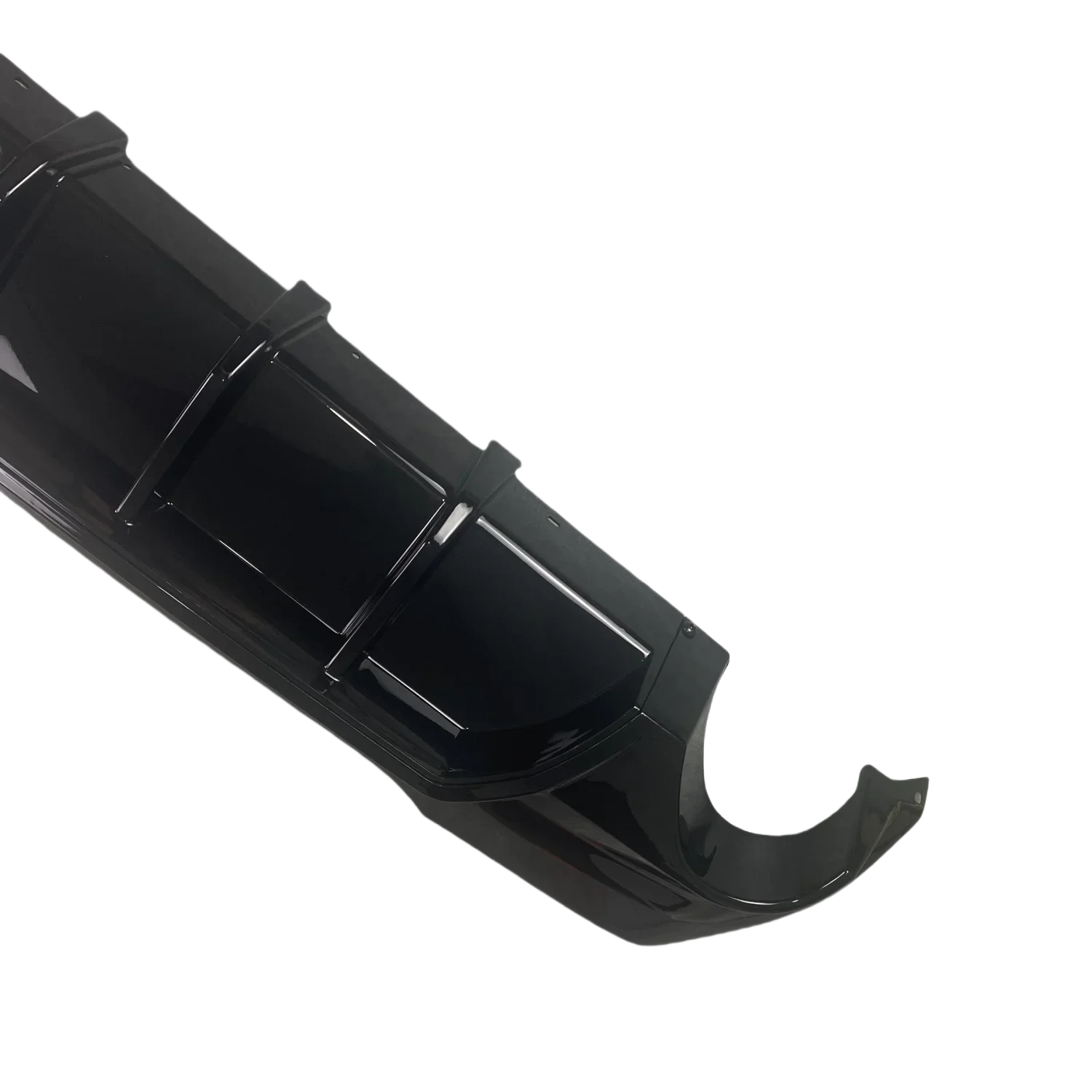 1 Series F40 - Gloss Black Rear Bumper Diffuser | 2019-2025