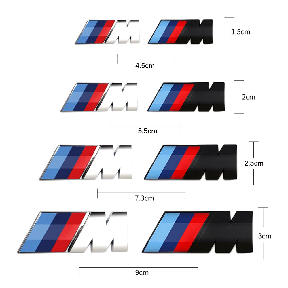 M Logo Emblem Badge for BMW