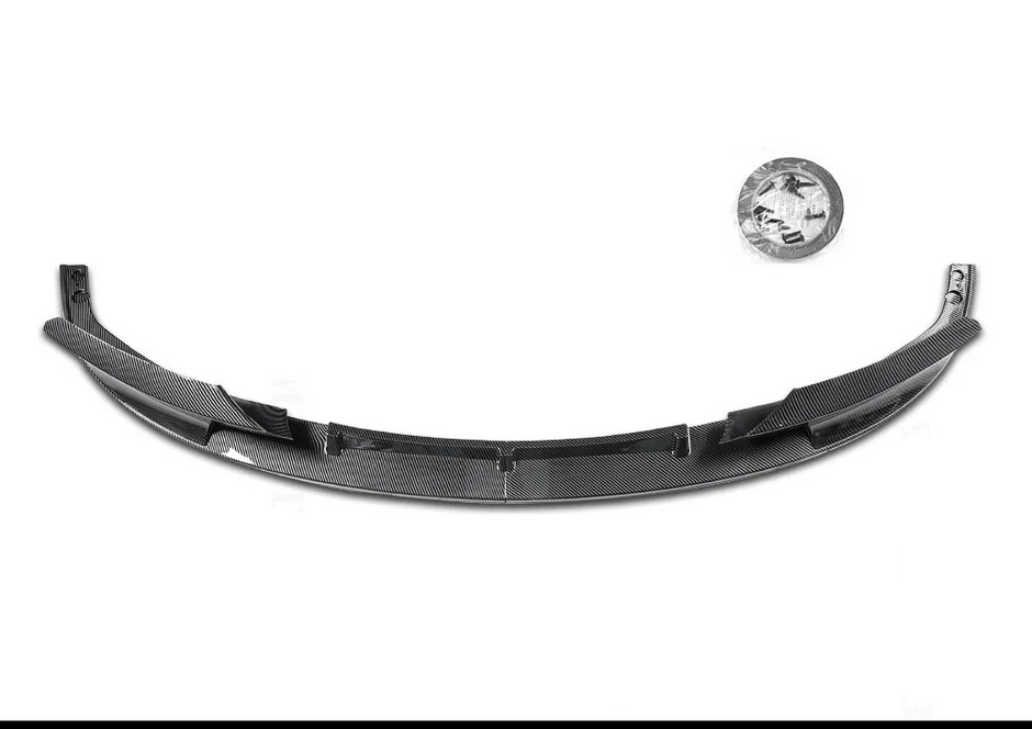 3 Series F30/F31 - Gloss Black / Carbon Look Front Bumper Lip Spoiler | 2013-2018