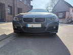 3 Series F30/F31 - Gloss Black / Carbon Look Front Bumper Lip Spoiler | 2013-2018