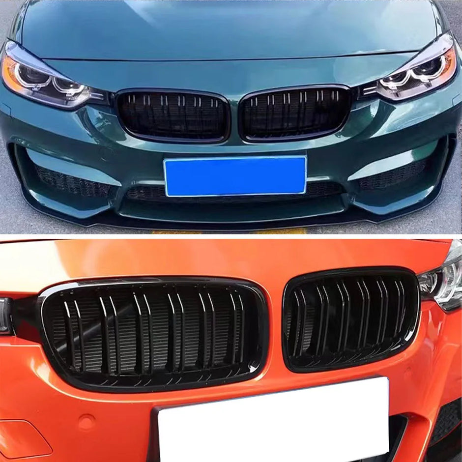 3 Series F30/F31 - Gloss Black Front Kidney Grille | 2012-2019