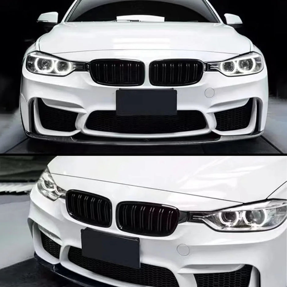3 Series F30/F31 - Gloss Black Front Kidney Grille | 2012-2019