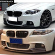 5 Series F10/F11 - Gloss Black / Carbon Look Front Bumper Lip Spoiler | 2010-2016