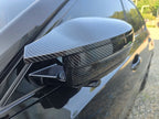 G-Series 3/5/7/8 - Gloss Black / Carbon Look Side Mirror Cover | 2016-2024