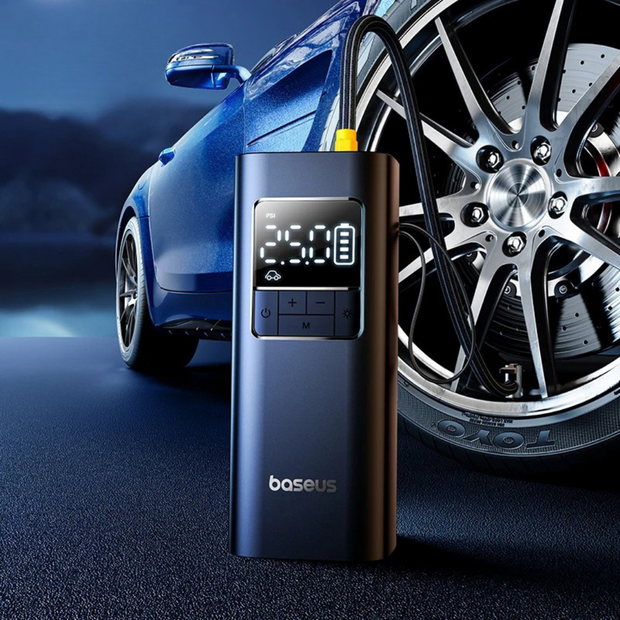 Smart Digital Portable Tyre Inflator – Cordless Air Pump for Car, Bike & More