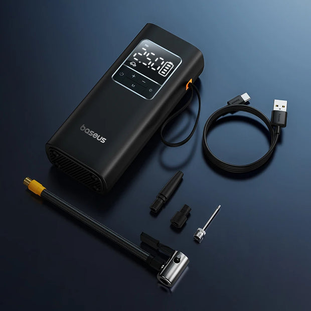 Smart Digital Portable Tyre Inflator – Cordless Air Pump for Car, Bike & More