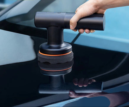 Wireless rechargeable car polishing tool for detailing and waxing