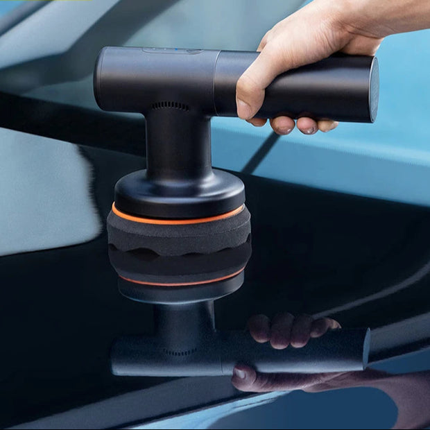 Wireless rechargeable car polishing tool for detailing and waxing