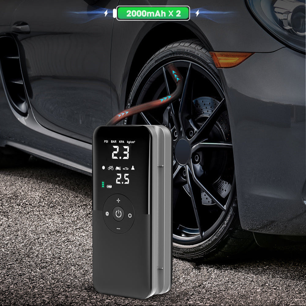 Auto-Stop Smart Car Tyre Pump