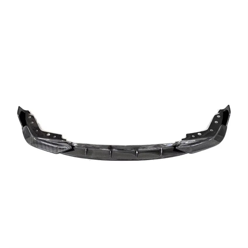 3 Series G20/G21 - Gloss Black / Carbon Look Front Bumper Lip Spoiler Kit | 2019-2022