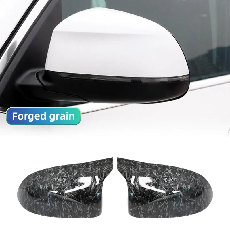 X Series F25/F26/F15/F16 - Gloss Black / Carbon Look Side Mirror Caps | 2014-2018