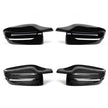 G-Series 3/5/7/8 - Gloss Black / Carbon Look Side Mirror Cover | 2016-2024