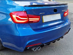 3 Series F30/F80 - Gloss Black / Carbon Look Rear Boot/Trunk Spoiler | 2012-2019