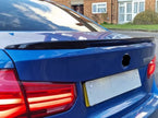 3 Series F30/F80 - Gloss Black / Carbon Look Rear Boot/Trunk Spoiler | 2012-2019
