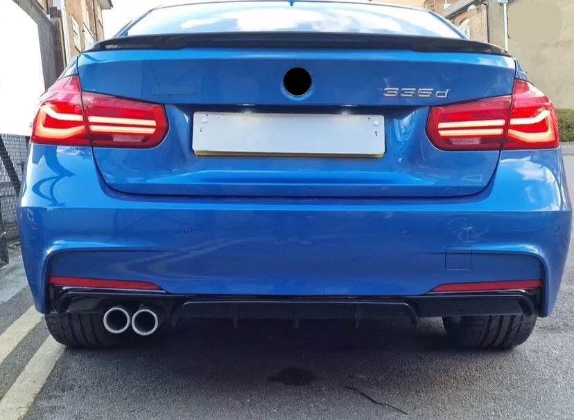 3 Series F30/F80 - Gloss Black / Carbon Look Rear Boot/Trunk Spoiler | 2012-2019
