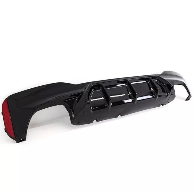 5 Series G30/G31 - Gloss Black/Carbon Look Rear Diffuser | 2017–2023