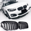 1 Series F20/F21 - Gloss Black Front Kidney Grille | 2015-2019 LCI