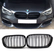 1 Series F20/F21 - Gloss Black Front Kidney Grille | 2015-2019 LCI