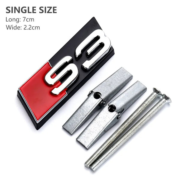 Grille Badge for Audi S, RS, and SQ Models
