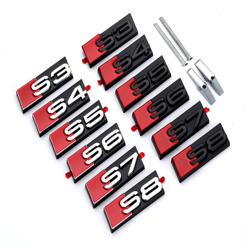 Grille Badge for Audi S, RS, and SQ Models