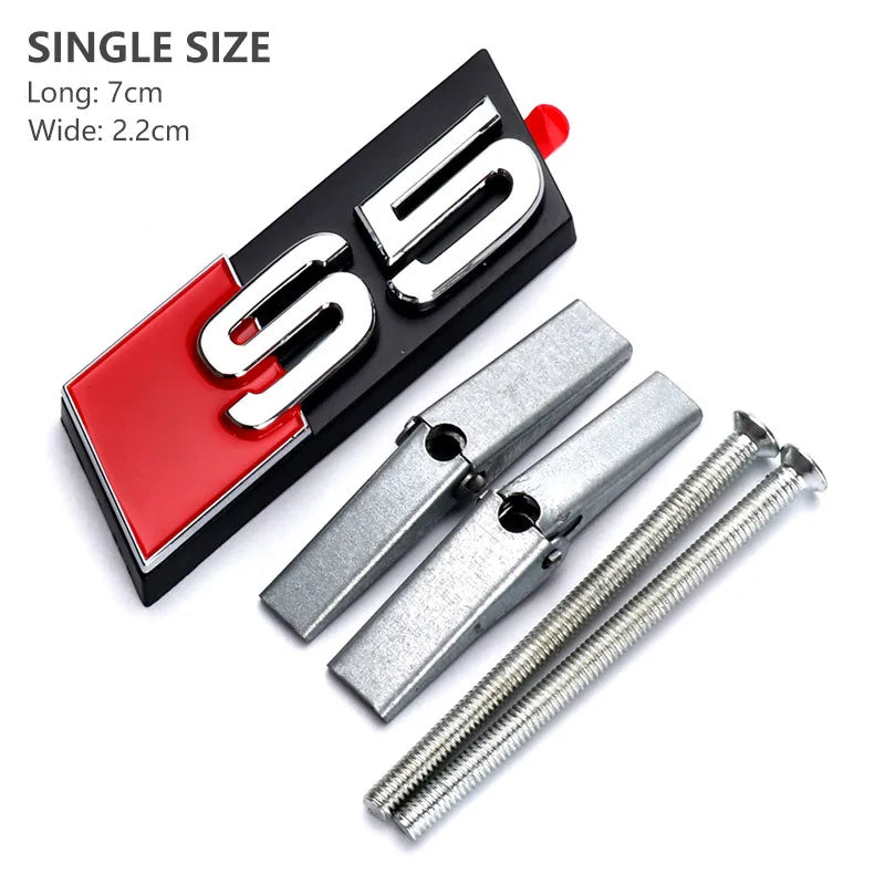 Grille Badge for Audi S, RS, and SQ Models