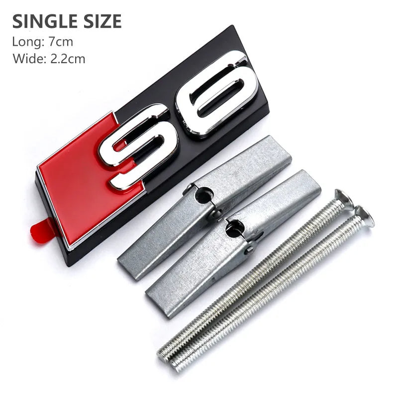 Grille Badge for Audi S, RS, and SQ Models