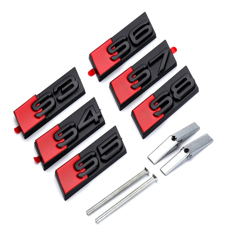 Grille Badge for Audi S, RS, and SQ Models