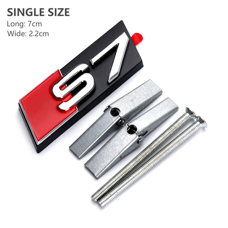 Grille Badge for Audi S, RS, and SQ Models
