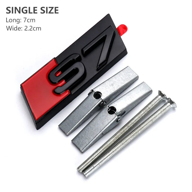 Grille Badge for Audi S, RS, and SQ Models