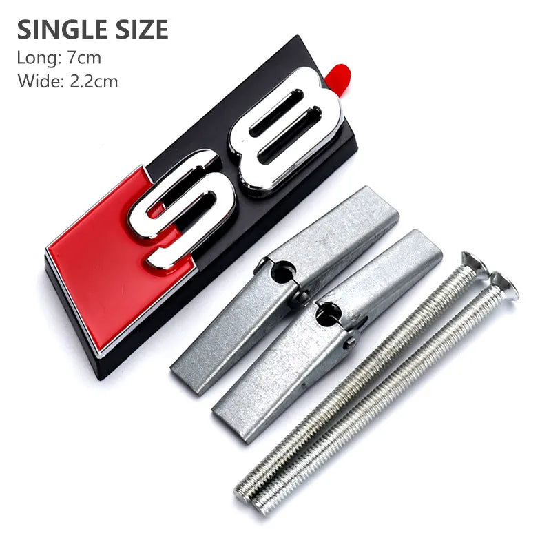 Grille Badge for Audi S, RS, and SQ Models